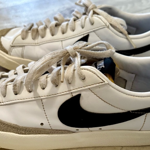 Nike Other - Nike Men's White and Black Classic Sneakers
